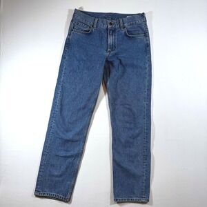 COS Slim Fit Low Rise Cropped Jeans Women's Size 26 Blue Cotton Denim